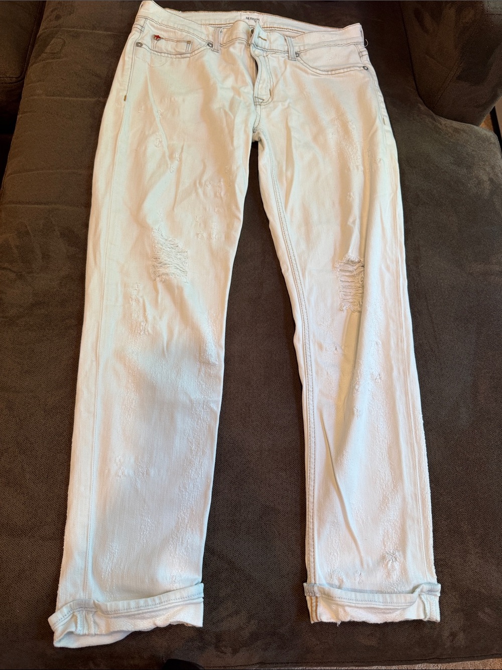Hudson Jeans washed out Slim Distressed Women's Jeans